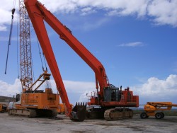 Long Reach sur Hitachi EX...